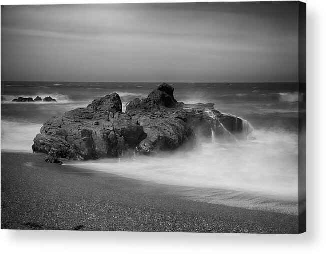 Cambria Acrylic Print featuring the photograph He Enters the Sea by Laurie Search