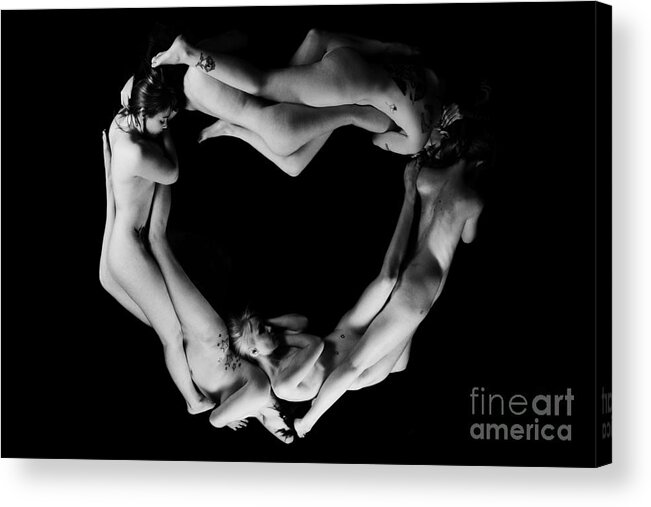 Heart Acrylic Print featuring the photograph Heart Filled by Robert WK Clark