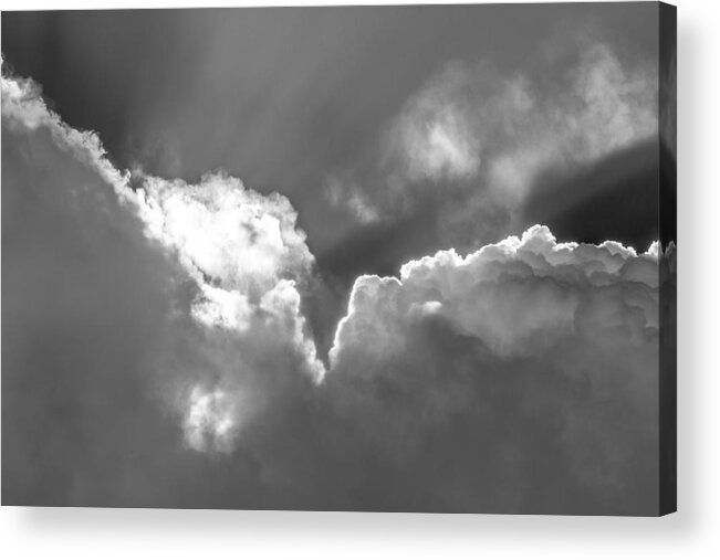 Weather Acrylic Print featuring the photograph Heavenly Light by SR Green