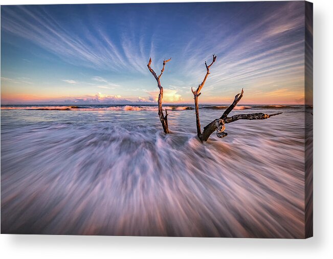 Folly Beach Acrylic Print featuring the photograph Hello, Old Friend by Donnie Whitaker