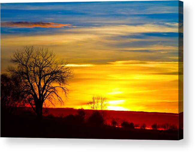  Sunrise Acrylic Print featuring the photograph Here Comes The Sun by James BO Insogna