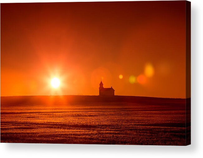 Sunrise Acrylic Print featuring the photograph Holy Light by Todd Klassy