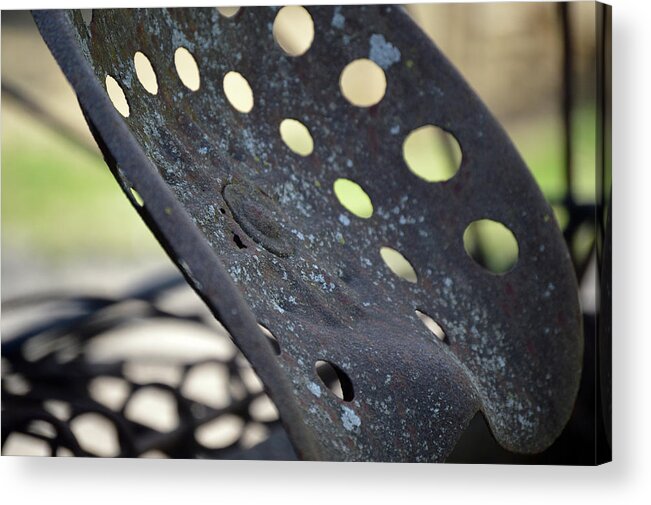 Seat Acrylic Print featuring the photograph Holy Seat by Lynellen Nielsen