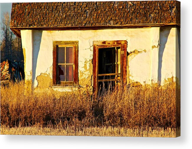  Acrylic Print featuring the photograph Homestead Door by Brian Sereda