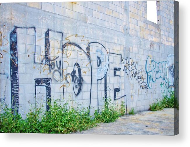 Hope Acrylic Print featuring the photograph Hope For Paradise by Lynda Dawson-Youngclaus