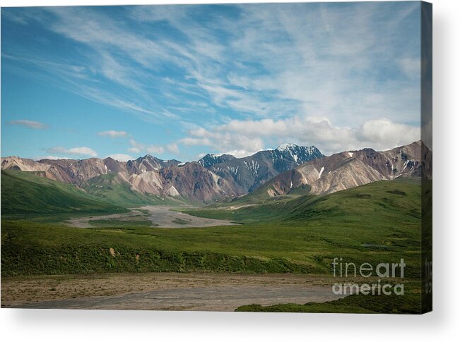 Alaska Acrylic Print featuring the photograph Horizon by Ed Taylor