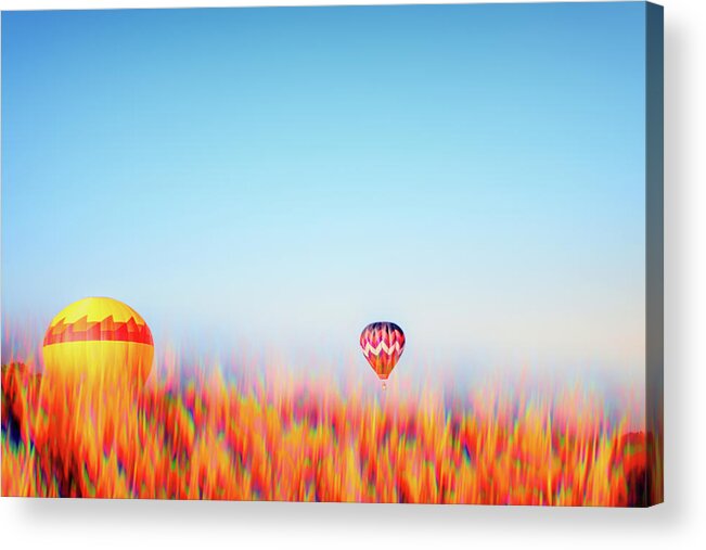 2017 Acrylic Print featuring the photograph Hot Air Rises by Marnie Patchett