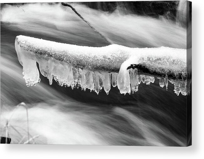 Ice Acrylic Print featuring the photograph Iced Over by Rand Ningali