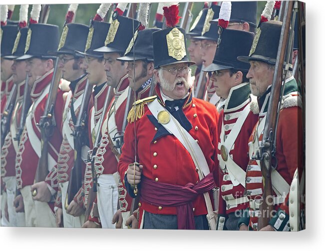 War Of 1812 Acrylic Print featuring the photograph In Command by JT Lewis