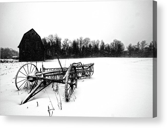 Landscape Acrylic Print featuring the photograph In the Snow by Robert Och
