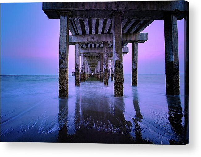 Atlantic Ocean Acrylic Print featuring the photograph Infinity by Edgars Erglis