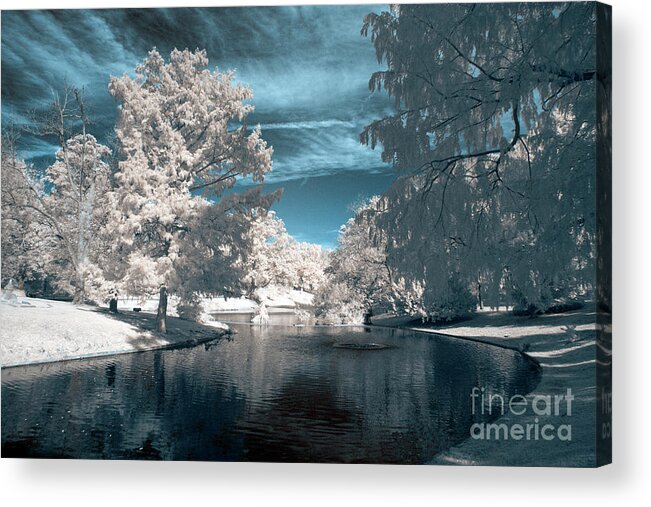 Joshua Mimbs Acrylic Print featuring the photograph Infrared by FineArtRoyal Joshua Mimbs