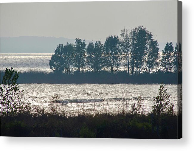 Door County Acrylic Print featuring the photograph Inlet on Lake Michigan by Lynn Hansen
