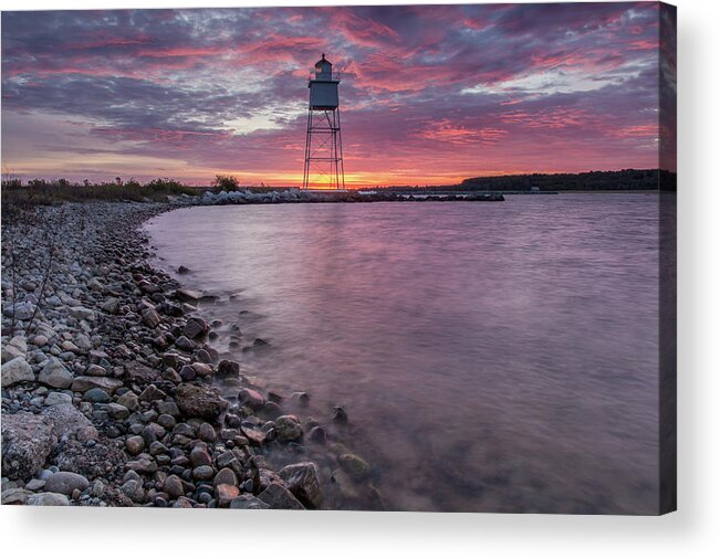 Lighthouse Acrylic Print featuring the photograph Inner Light by Lee and Michael Beek