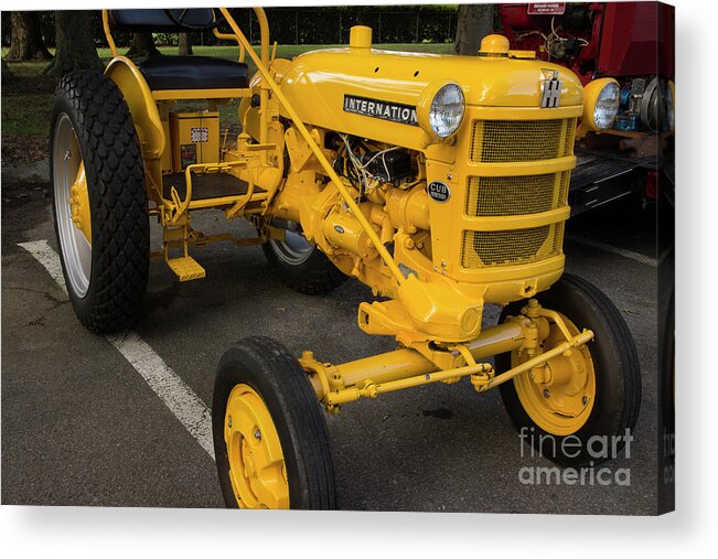 Tractor Acrylic Print featuring the photograph International Cub by Mike Eingle