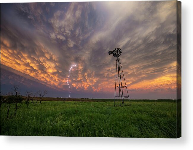 Iroquois Acrylic Print featuring the photograph Iroquois by Aaron J Groen