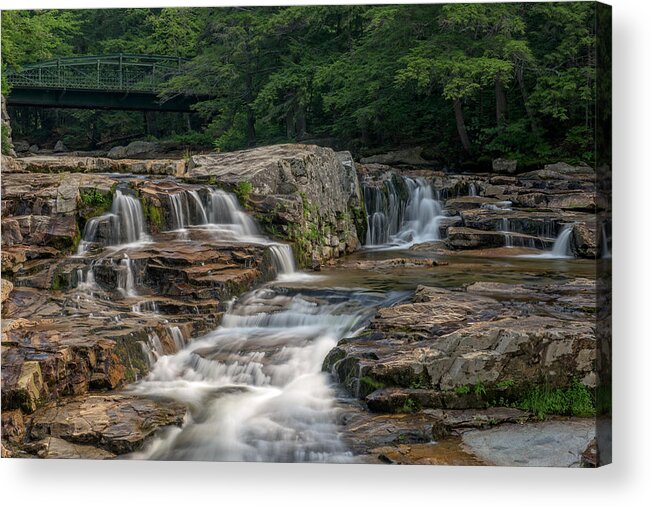 Photograph Acrylic Print featuring the photograph Jackson Falls by Cindy Lark Hartman