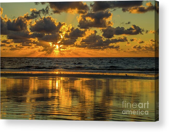 Jekyll Island Sunrise Acrylic Print featuring the photograph Jekyll Island Sunrise by Southern Photo