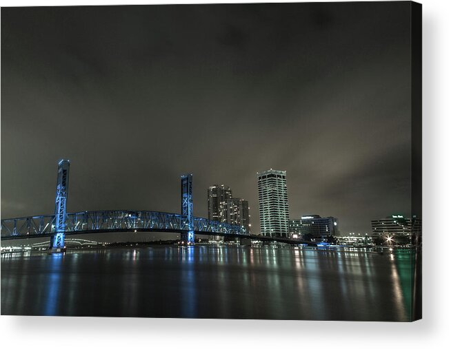 Jacksonville Acrylic Print featuring the photograph John T. Alsop Bridge 2 by Kenny Thomas