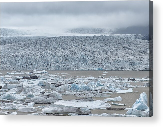 Glacial River Lagoon Acrylic Print featuring the photograph Jokulsarlon, Iceland by Ivan Batinic