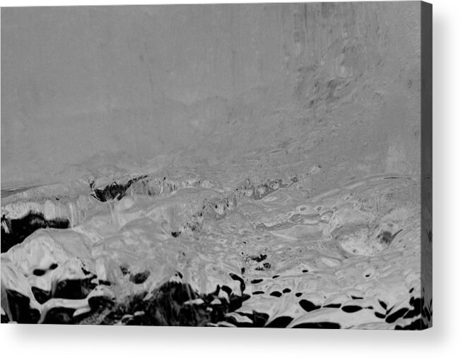 White Acrylic Print featuring the photograph Kalt by Andy Bucaille