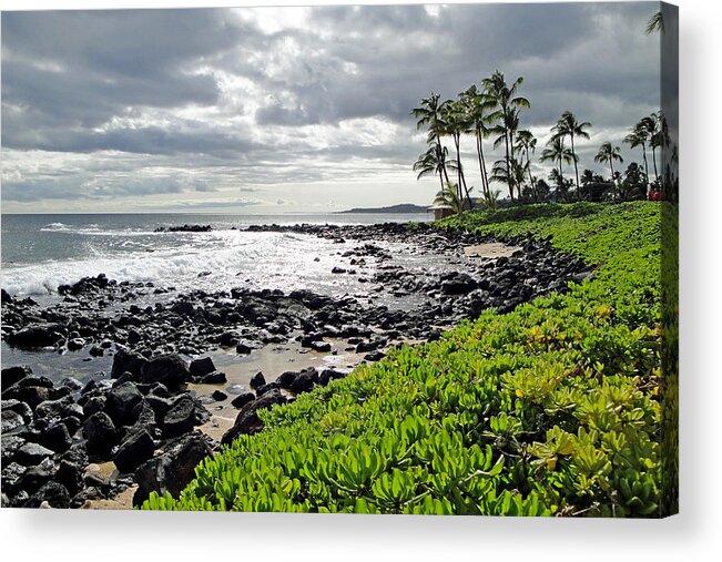 Kauai Acrylic Print featuring the photograph Kauai Afternoon by Robert Meyers-Lussier