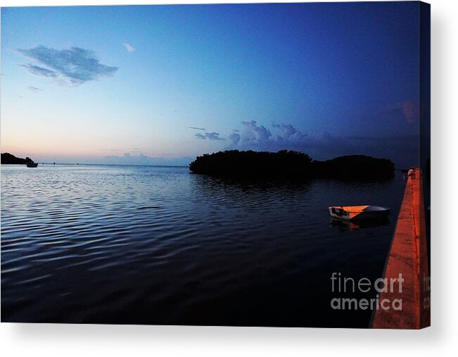 Key West Acrylic Print featuring the photograph Key West morning1 by Merle Grenz