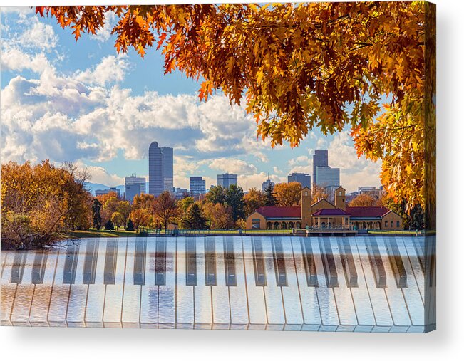 Denver Acrylic Print featuring the photograph Keys To The City of Denver by James BO Insogna