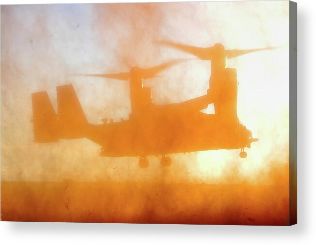 United States Acrylic Print featuring the photograph Kicking Up A Dust Storm by Mountain Dreams