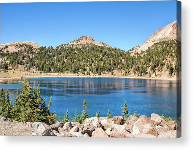 Landscape Acrylic Print featuring the photograph Lake Helen by John M Bailey