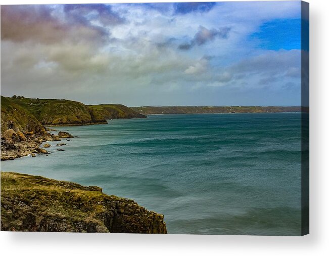 Landscape Acrylic Print featuring the photograph Landscape view by Claire Whatley