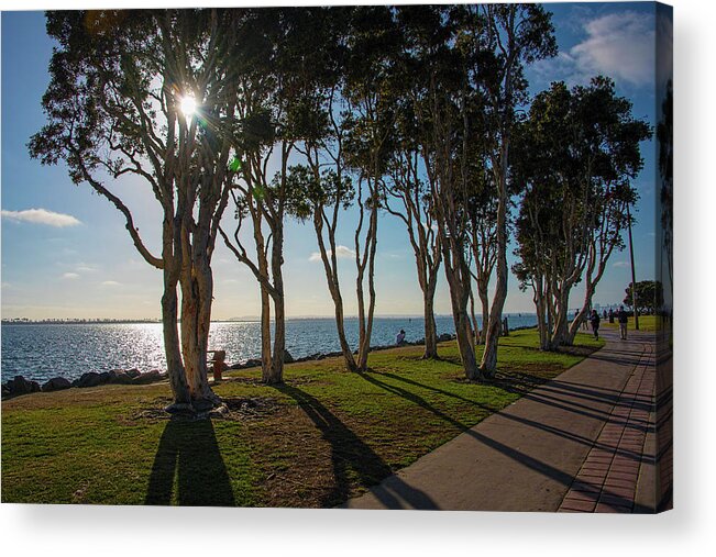 Mission Bay Acrylic Print featuring the photograph Late Afternoon On Mission Bay San Diego by Kenneth Roberts
