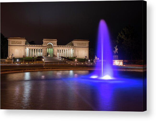 San Acrylic Print featuring the photograph Legion of Honor San Francisco CA by Toby McGuire