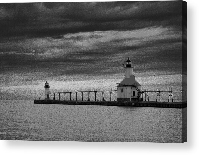 Lighthouse Acrylic Print featuring the photograph Light to Guide You by Julie Lueders 