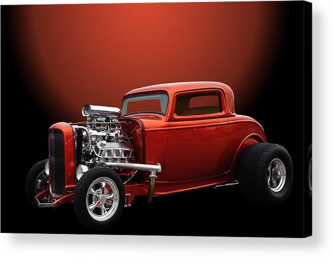 Deuce Acrylic Print featuring the photograph Lil Deuce Coupe by Jim Hatch