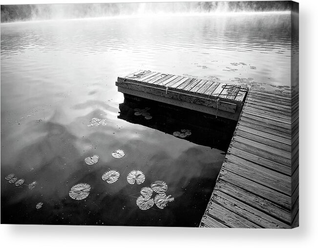 Lilly Pad Acrylic Print featuring the photograph Lilly by Deborah Penland