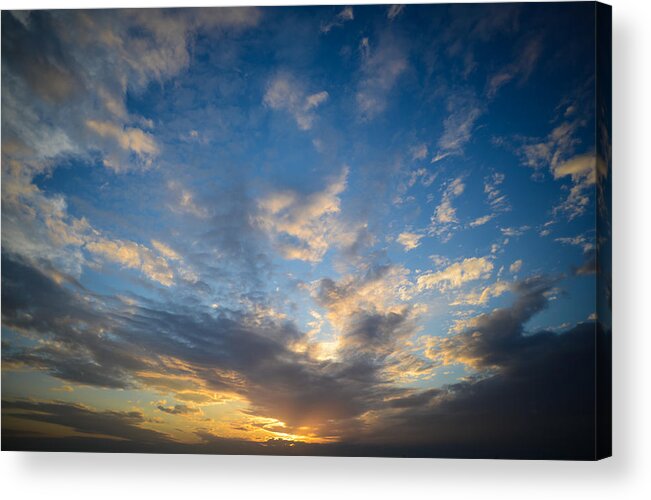 Sunset Acrylic Print featuring the photograph Liminal by Alex Blondeau