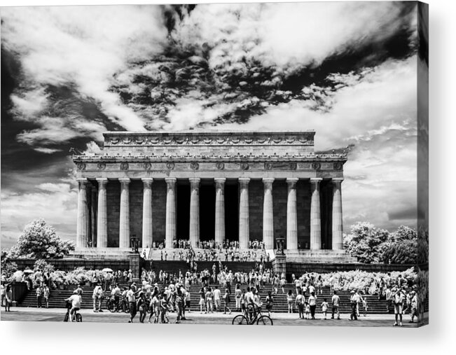 Washington Dc Acrylic Print featuring the photograph Lincoln Memorial by Gary Regulski