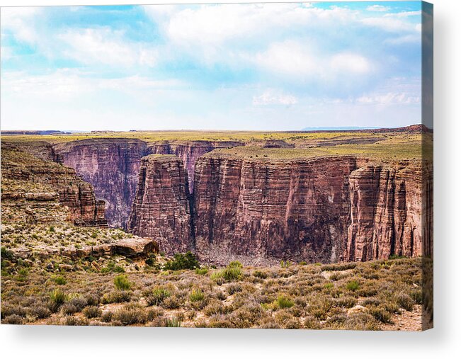 Canyon Acrylic Print featuring the photograph Little Canyon by Ric Schafer