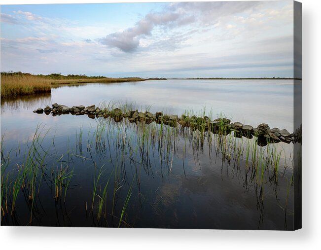 Back Bay Acrylic Print featuring the photograph Little Jetty by Michael Scott