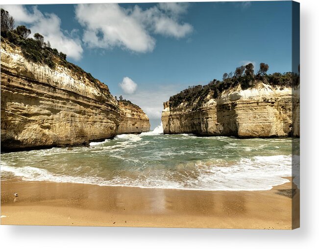 Loch Ard Gorge Acrylic Print featuring the photograph Loch Ard Gorge by Catherine Reading