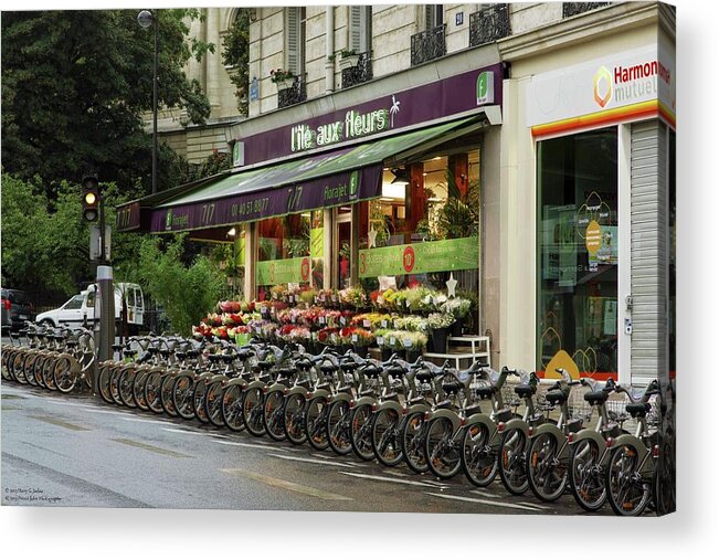 Bicycle Acrylic Print featuring the photograph Looking For Lovers And Other Strangers by Hany J