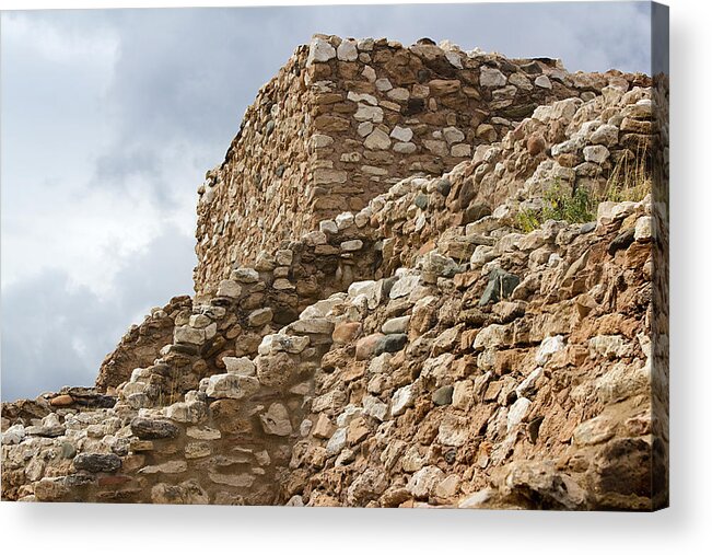 Ruins Acrylic Print featuring the photograph Lost Civilization by Phyllis Denton