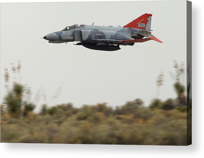 Alamagordo Acrylic Print featuring the photograph Low and Fast by Jay Beckman