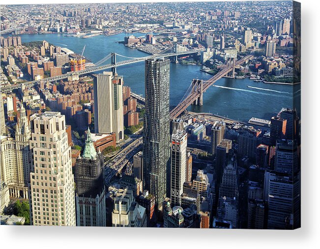 Manhattan Acrylic Print featuring the photograph Lower East Side by Mitch Cat