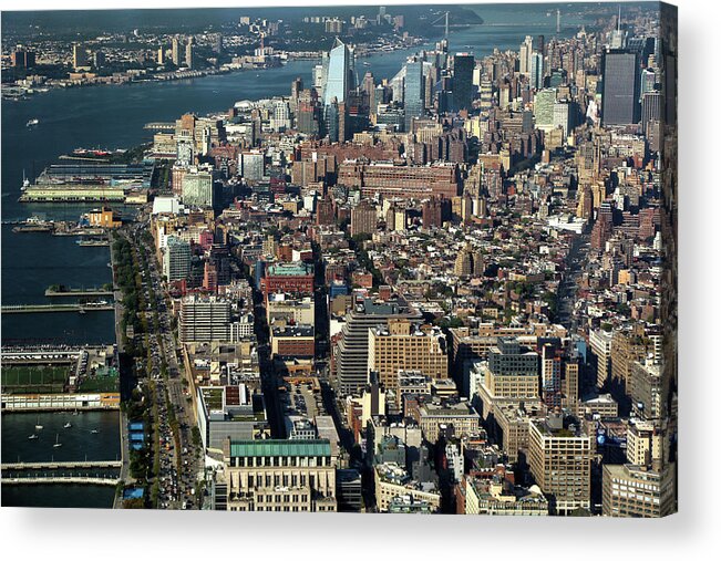 Lower West Side Acrylic Print featuring the photograph Lower West Side by Mitch Cat