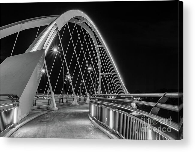 Lowry Avenue Bridge Acrylic Print featuring the photograph Lowry Avenue Bridge by Iryna Liveoak