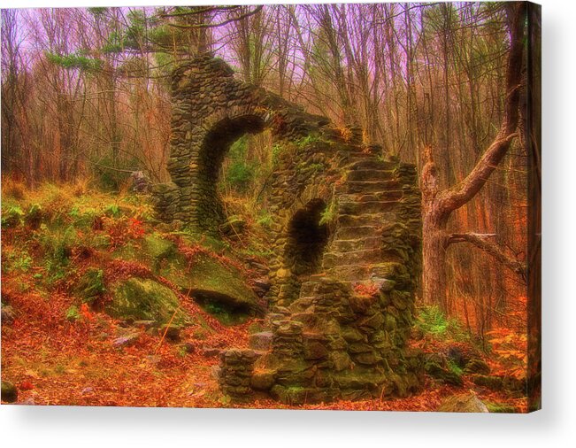 #vistaphotography Acrylic Print featuring the photograph Madame Sherri Castle Ruins by Jeff Folger
