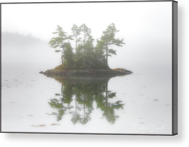 Maine Acrylic Print featuring the photograph Maine Morning by Erika Fawcett