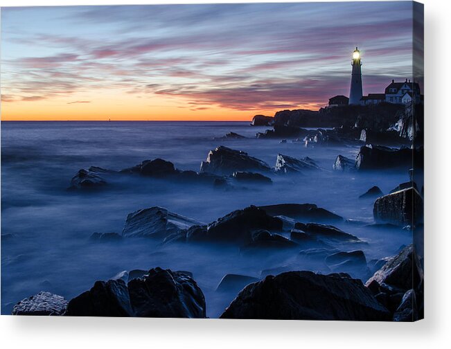 Maine Acrylic Print featuring the photograph Maine by Paul Noble